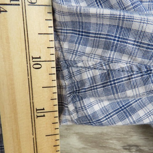 Original Penguin* Men's 1.5" Belt Loop Multipocketed‎ Plaid Shorts~ Size 30W - Picture 7 of 11